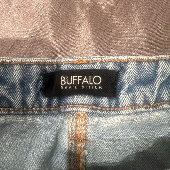 Buffalo David Bitton Blue Embellished Mini Skirt / women/ size 31 - Picture 6 of 7